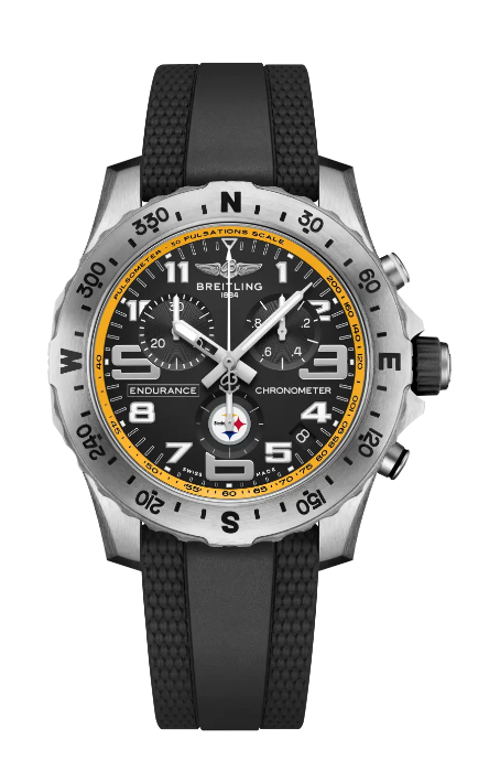 Review Breitling Endurance Pro 44 NFL Pittsburgh Steelers Edition Replica watch E823106A1BQS1